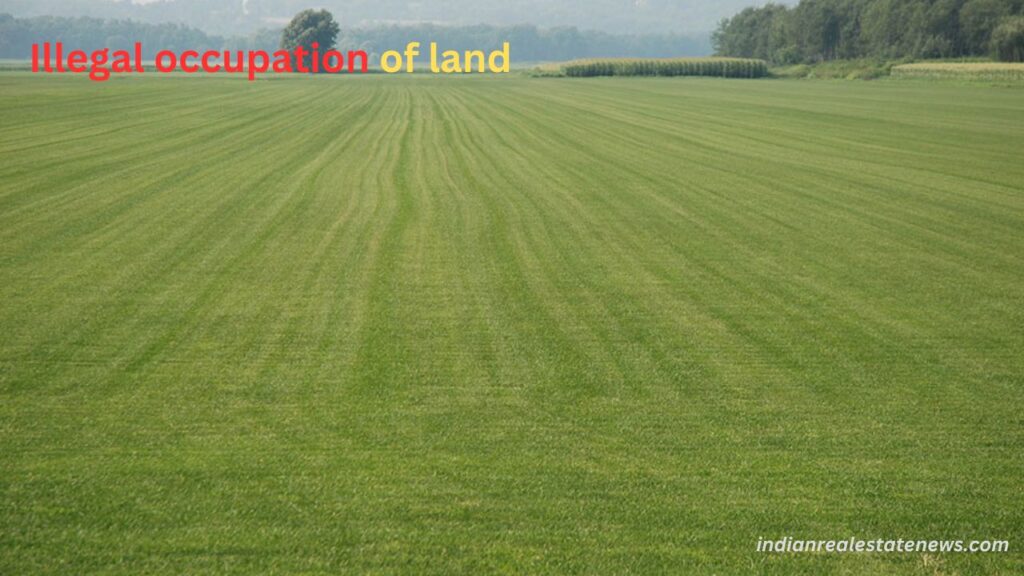 Illegal occupation of land